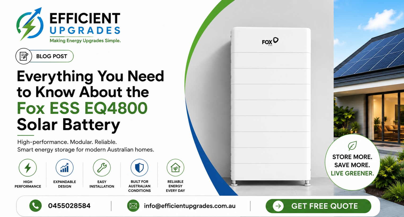 Fox ESS EQ4800 Solar Battery