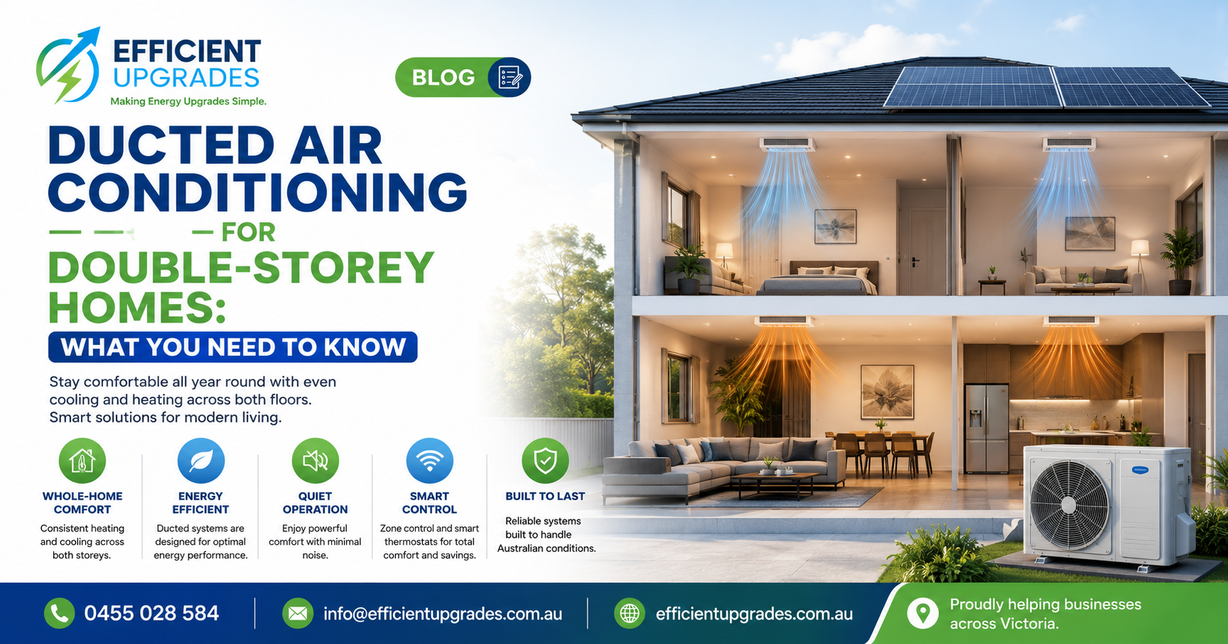 Ducted Air Conditioning for Double-Storey Homes